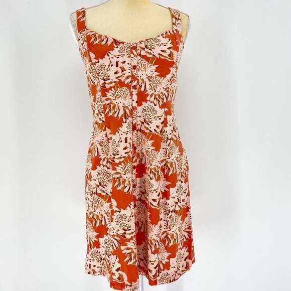 Obey Dresses & Skirts - NEW OBEY Dress Women's Sz M Montrose Floral Stretch Summer Mini Sleeveless